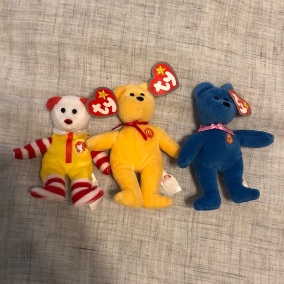 mcdonalds mini beanie babies